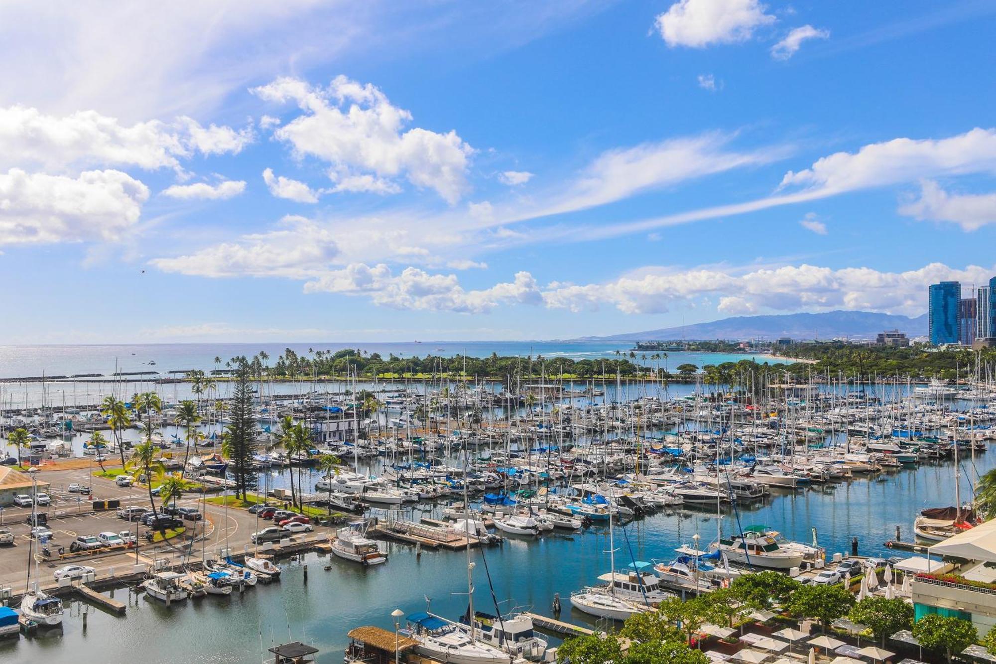 Ilikai Tower 931 Yacht Harbor View 1Br Appartement Honolulu Buitenkant foto