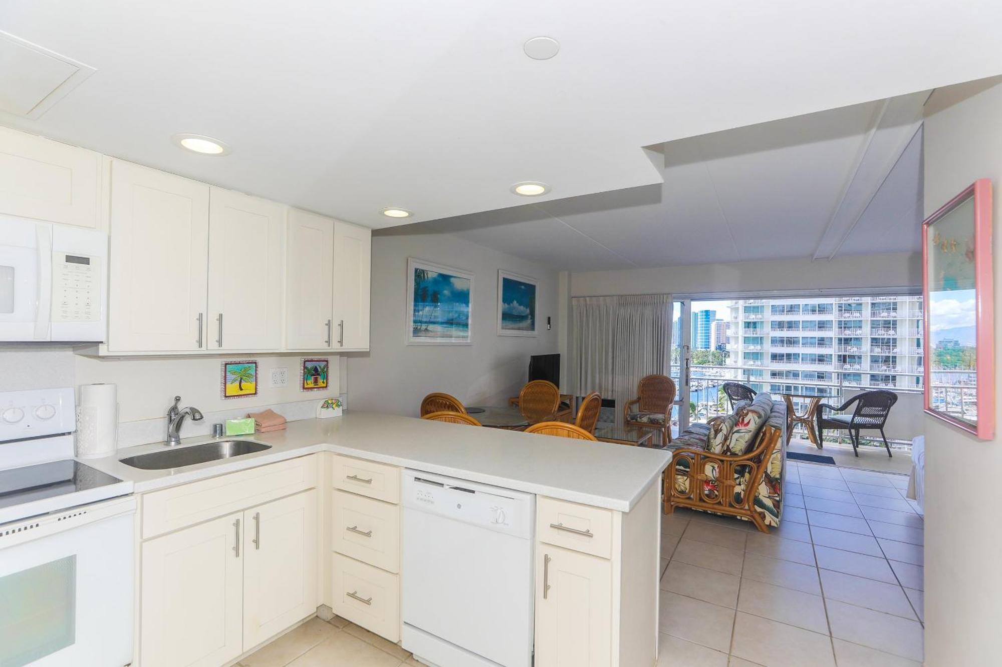 Ilikai Tower 931 Yacht Harbor View 1Br Appartement Honolulu Buitenkant foto